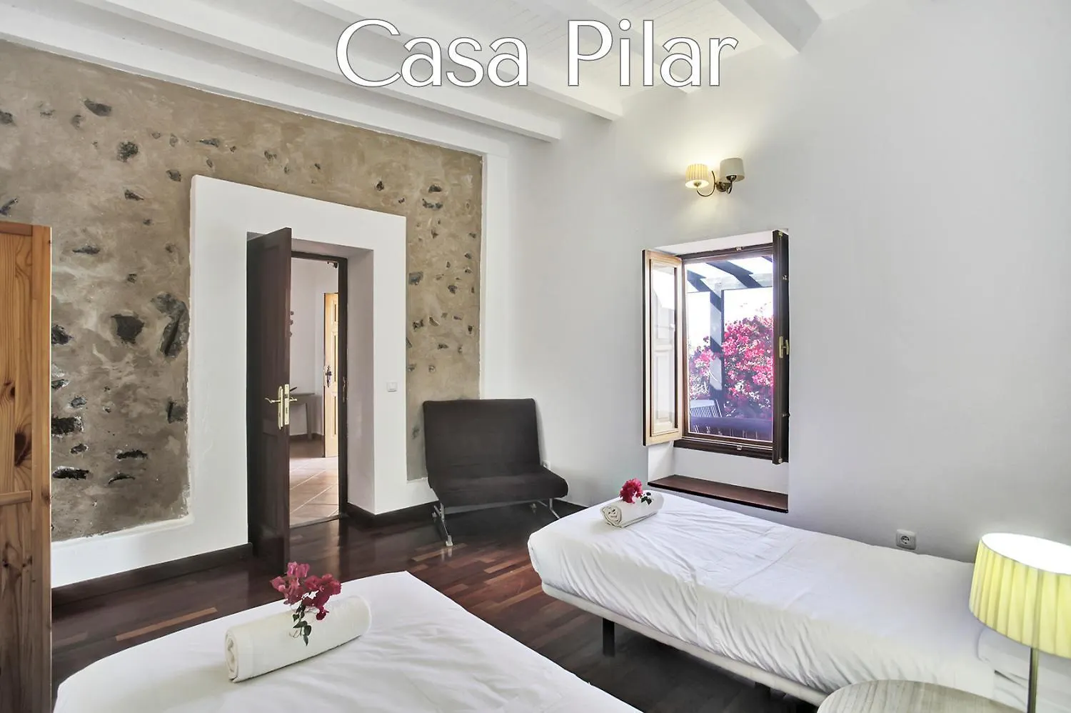 Casa Pilar, Aurora y Tarabilla en Finca Ecológica Teguitar Casa rural