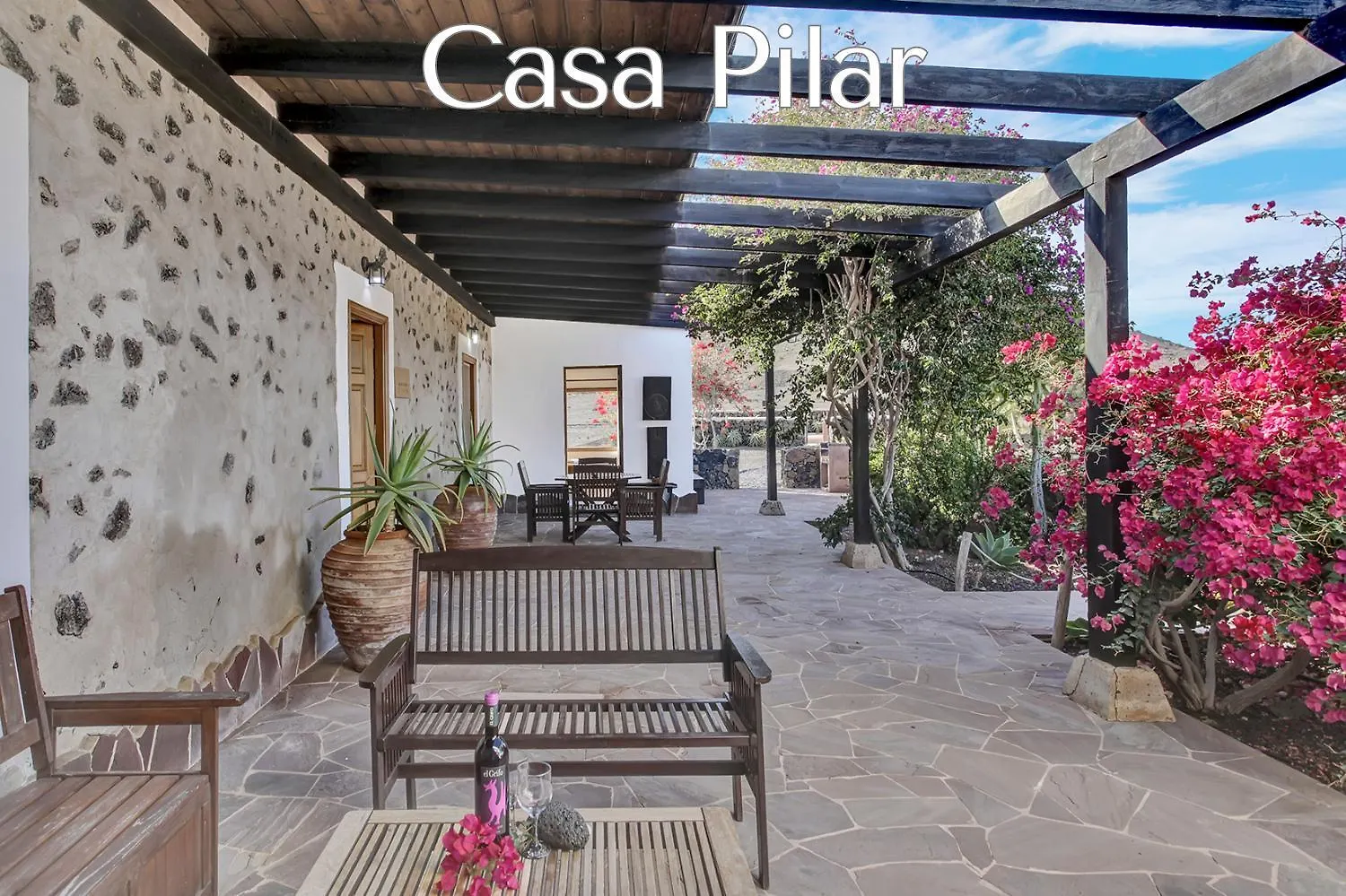 Casa Pilar, Aurora y Tarabilla en Finca Ecológica Teguitar